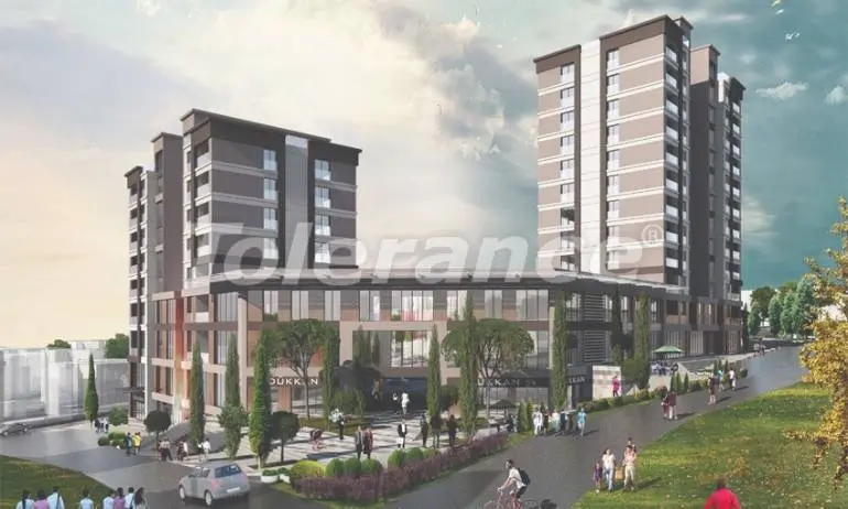 Квартира в Бейликдюзю, Стамбул с бассейном: купить недвижимость в Турции - 38624