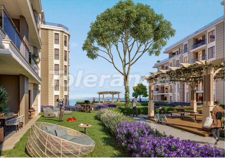 Квартира от застройщика в Бейликдюзю, Стамбул вид на море с бассейном в рассрочку: купить недвижимость в Турции - 82636