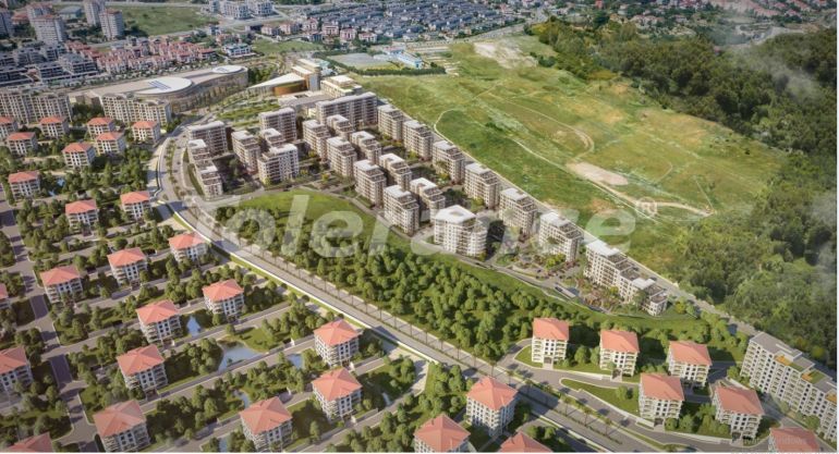 Квартира от застройщика в Бейликдюзю, Стамбул вид на море с бассейном в рассрочку: купить недвижимость в Турции - 82639