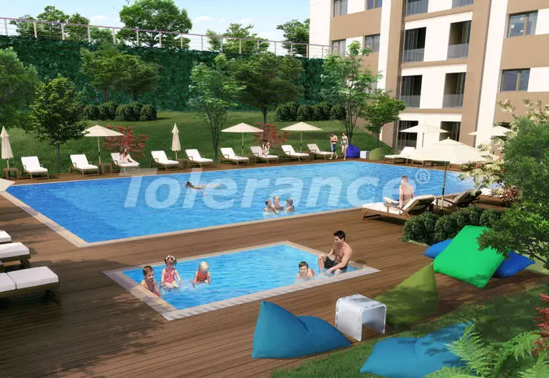 Квартира от застройщика в Бейликдюзю, Стамбул с бассейном: купить недвижимость в Турции - 9989