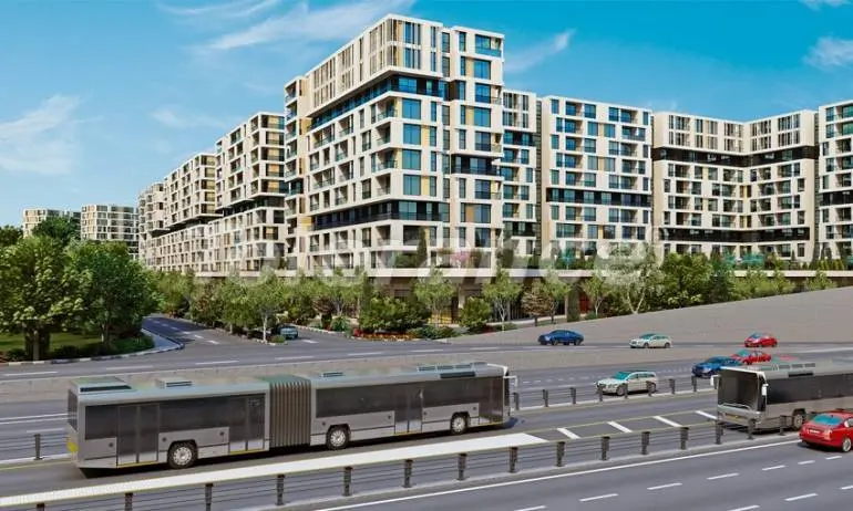 Квартира от застройщика в Бейликдюзю, Стамбул с бассейном - 36373 Квартира от застройщика в Бейликдюзю, Стамбул с бассейном: купить недвижимость в Турции - 36373