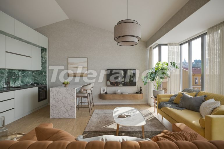 Квартира от застройщика в Бейоглу, Стамбул в рассрочку: купить недвижимость в Турции - 67898