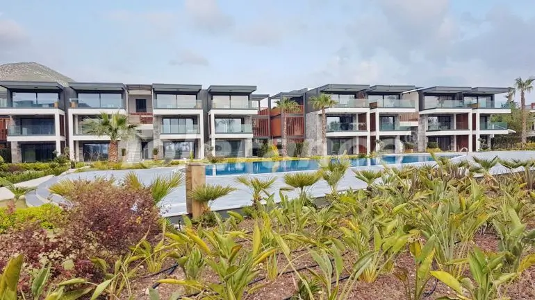 Квартира в Бодруме вид на море с бассейном - 17462 Квартира в Бодруме вид на море с бассейном: купить недвижимость в Турции - 17462