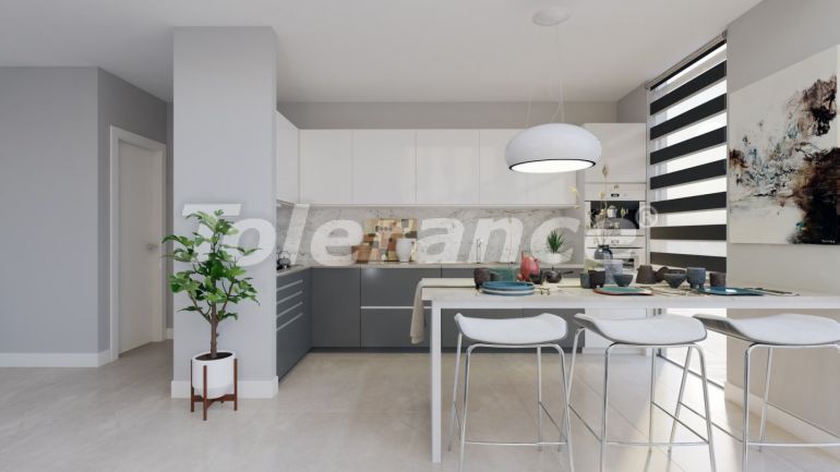 Квартира от застройщика в Бодруме вид на море с бассейном: купить недвижимость в Турции - 68488