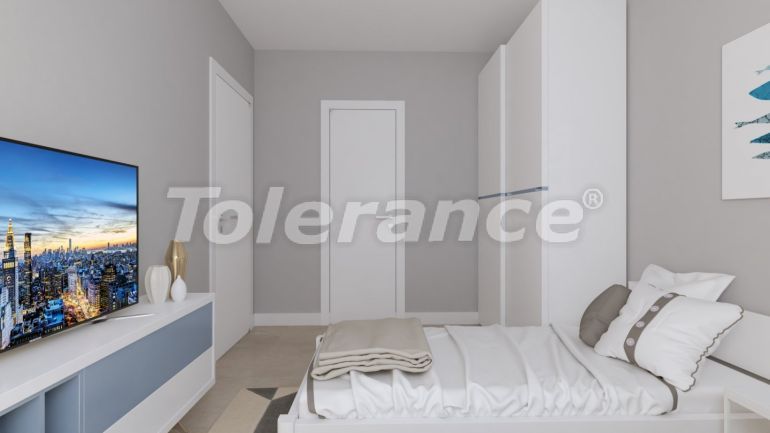 Квартира от застройщика в Бодруме вид на море с бассейном: купить недвижимость в Турции - 68490