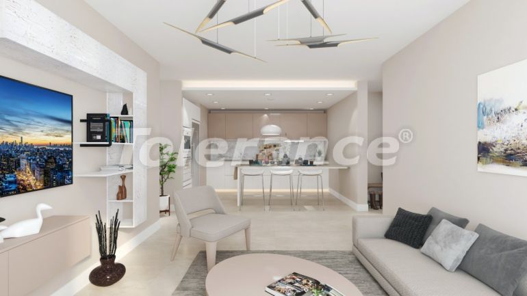 Квартира от застройщика в Бодруме вид на море с бассейном: купить недвижимость в Турции - 68502