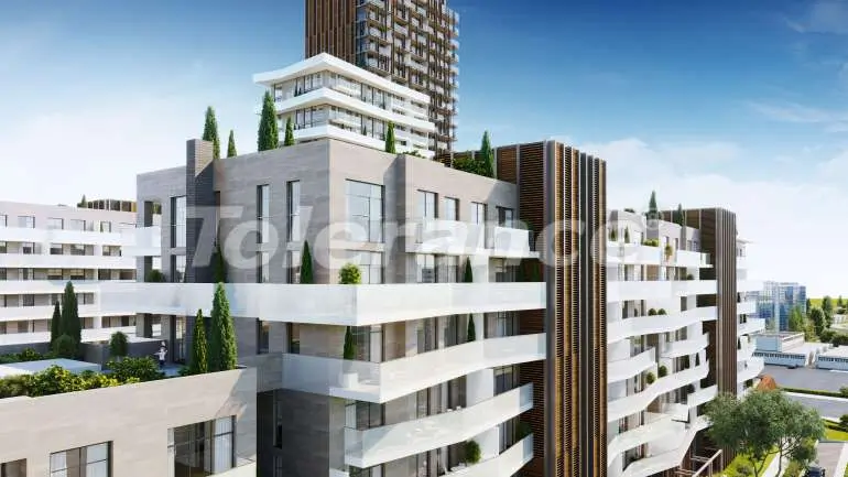 Квартира от застройщика в Борнова, Измир с бассейном - 15524 Квартира от застройщика в Борнова, Измир с бассейном: купить недвижимость в Турции - 15524