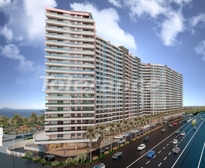 Квартира от застройщика в Бююкчекмедже, Стамбул вид на море с бассейном в рассрочку: купить недвижимость в Турции - 101183