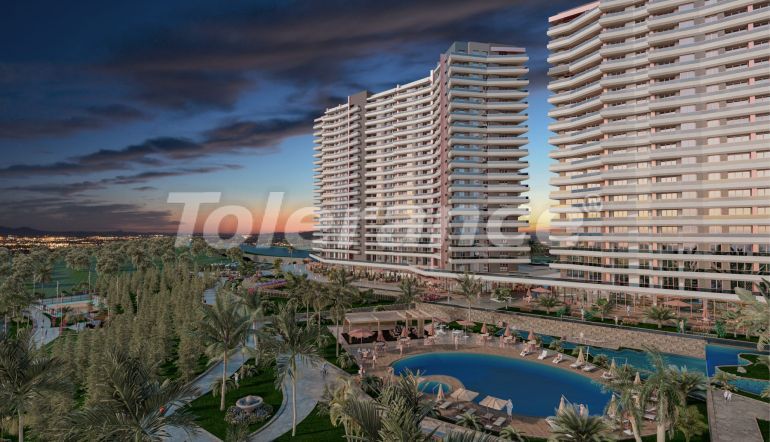 Квартира от застройщика в Бююкчекмедже, Стамбул вид на море с бассейном в рассрочку: купить недвижимость в Турции - 101187