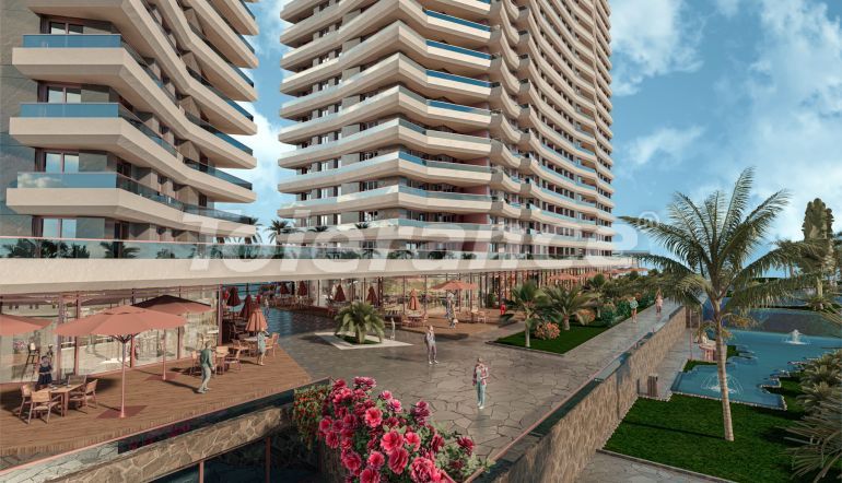 Квартира от застройщика в Бююкчекмедже, Стамбул вид на море с бассейном в рассрочку: купить недвижимость в Турции - 101191