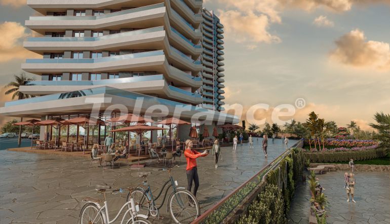 Квартира от застройщика в Бююкчекмедже, Стамбул вид на море с бассейном в рассрочку: купить недвижимость в Турции - 101194