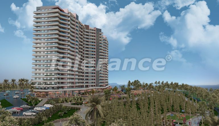 Квартира от застройщика в Бююкчекмедже, Стамбул вид на море с бассейном в рассрочку: купить недвижимость в Турции - 101199