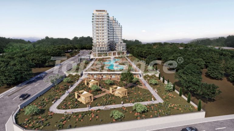 Квартира от застройщика в Бююкчекмедже, Стамбул вид на море с бассейном в рассрочку: купить недвижимость в Турции - 129128