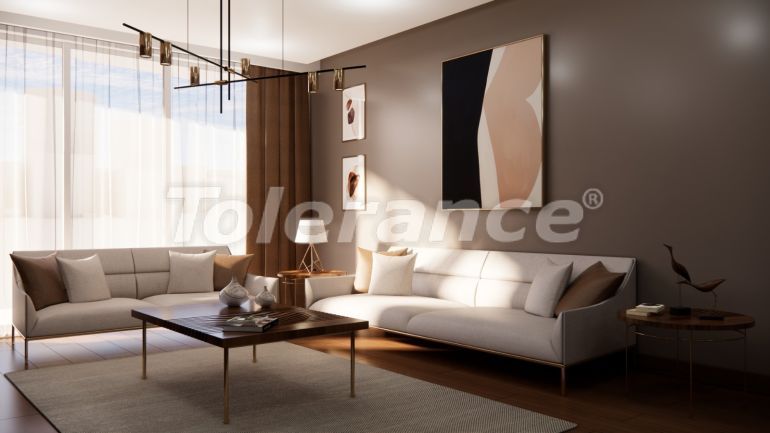 Квартира от застройщика в Бююкчекмедже, Стамбул вид на море с бассейном в рассрочку: купить недвижимость в Турции - 129134