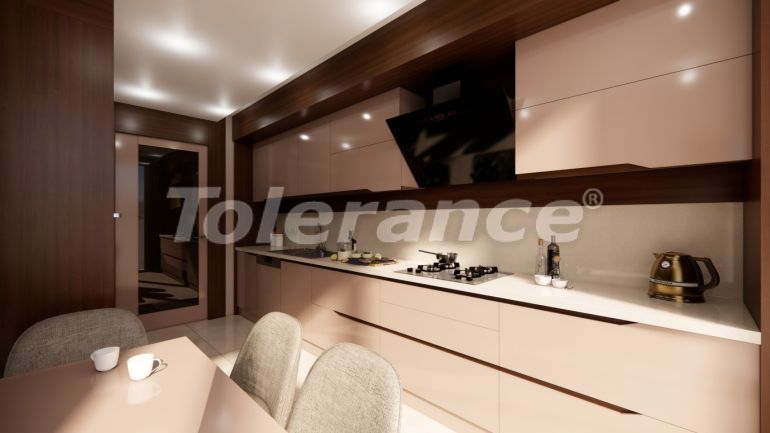 Квартира от застройщика в Бююкчекмедже, Стамбул вид на море с бассейном в рассрочку: купить недвижимость в Турции - 129142