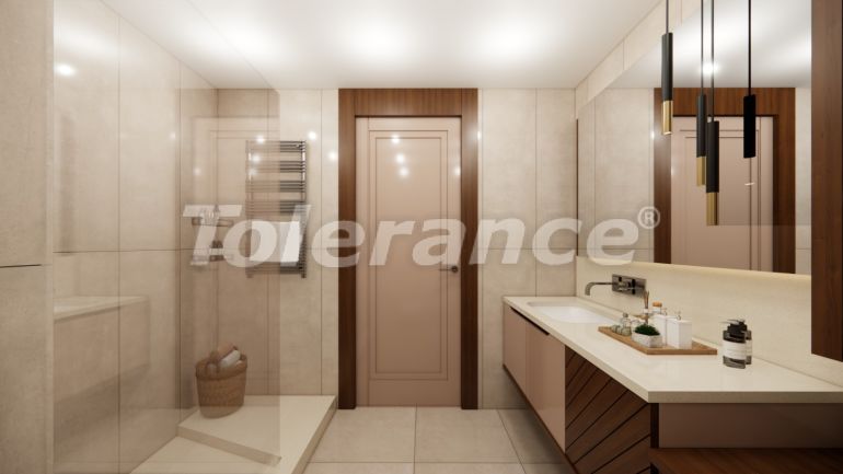 Квартира от застройщика в Бююкчекмедже, Стамбул вид на море с бассейном в рассрочку: купить недвижимость в Турции - 129146