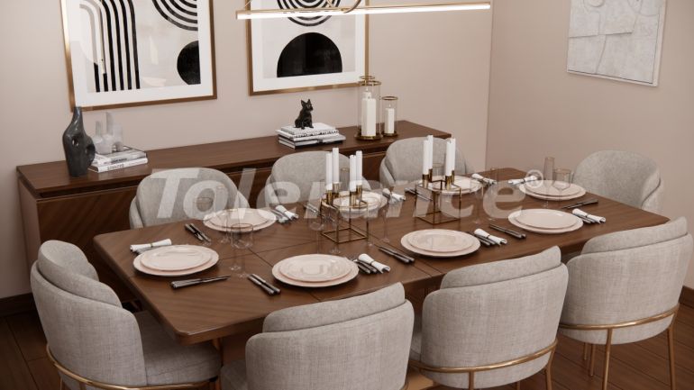 Квартира от застройщика в Бююкчекмедже, Стамбул вид на море с бассейном в рассрочку: купить недвижимость в Турции - 129161