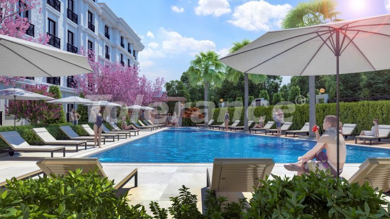 Квартира от застройщика в Бююкчекмедже, Стамбул вид на море с бассейном в рассрочку: купить недвижимость в Турции - 129488