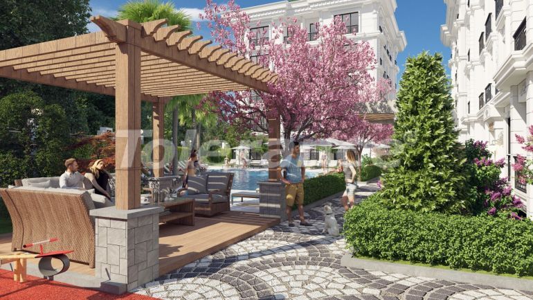 Квартира от застройщика в Бююкчекмедже, Стамбул вид на море с бассейном в рассрочку: купить недвижимость в Турции - 129491