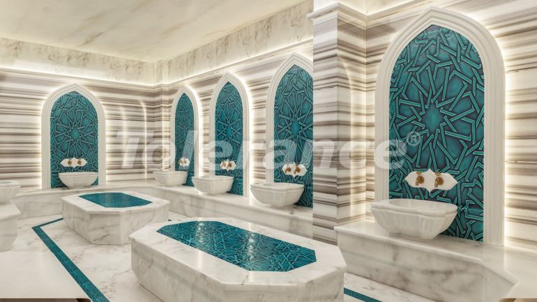 Квартира от застройщика в Бююкчекмедже, Стамбул вид на море с бассейном в рассрочку: купить недвижимость в Турции - 129506