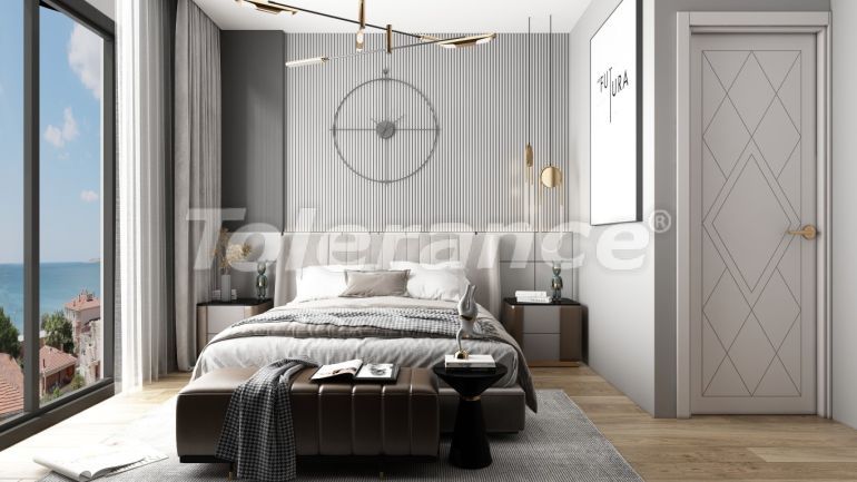 Квартира от застройщика в Бююкчекмедже, Стамбул вид на море с бассейном в рассрочку: купить недвижимость в Турции - 129517