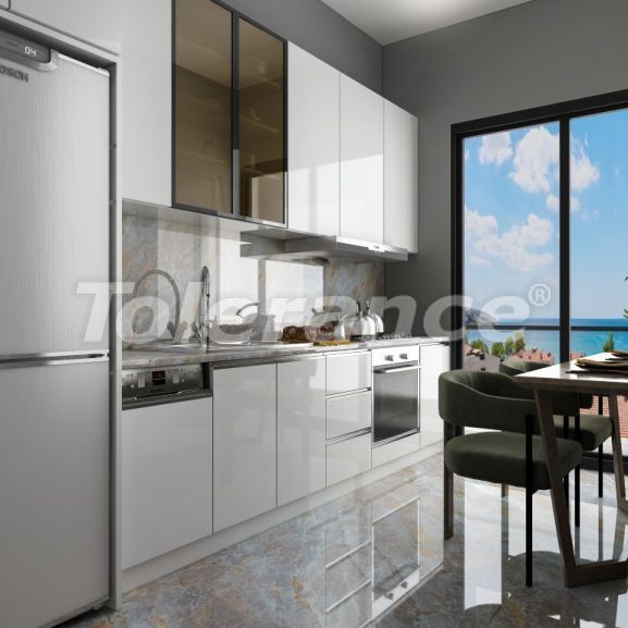 Квартира от застройщика в Бююкчекмедже, Стамбул вид на море с бассейном в рассрочку: купить недвижимость в Турции - 129522