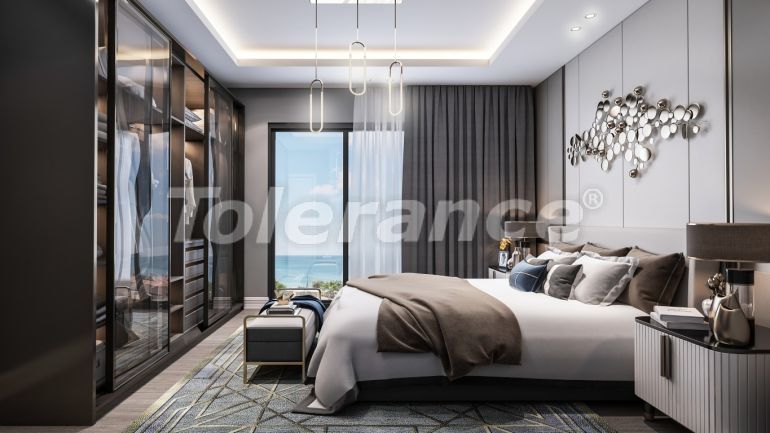 Квартира от застройщика в Бююкчекмедже, Стамбул вид на море с бассейном в рассрочку: купить недвижимость в Турции - 129535