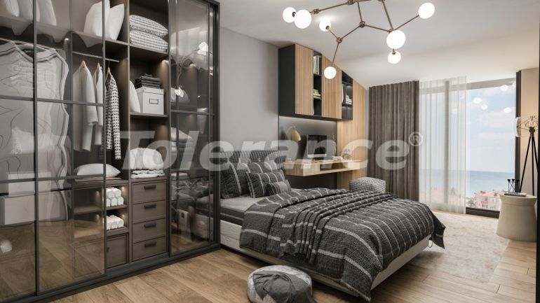 Квартира от застройщика в Бююкчекмедже, Стамбул вид на море с бассейном в рассрочку: купить недвижимость в Турции - 129542