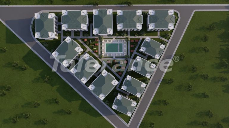 Квартира от застройщика в Бююкчекмедже, Стамбул вид на море с бассейном в рассрочку: купить недвижимость в Турции - 129888