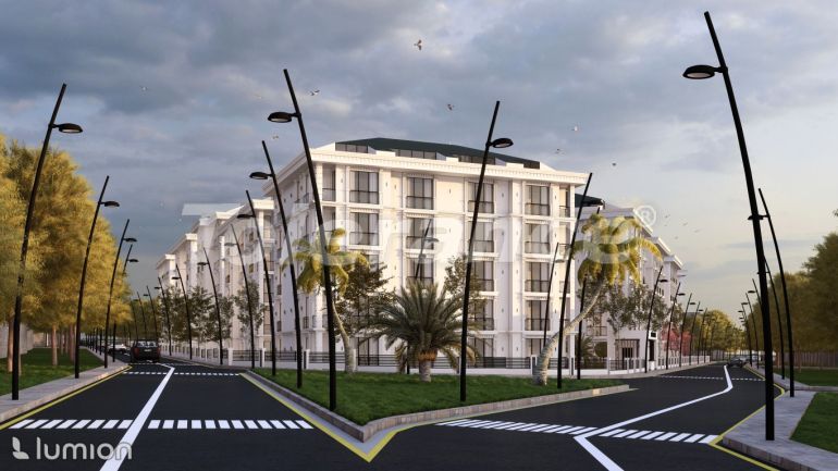 Квартира от застройщика в Бююкчекмедже, Стамбул вид на море с бассейном в рассрочку: купить недвижимость в Турции - 129891