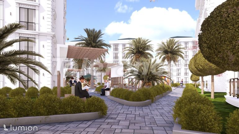 Квартира от застройщика в Бююкчекмедже, Стамбул вид на море с бассейном в рассрочку: купить недвижимость в Турции - 129893