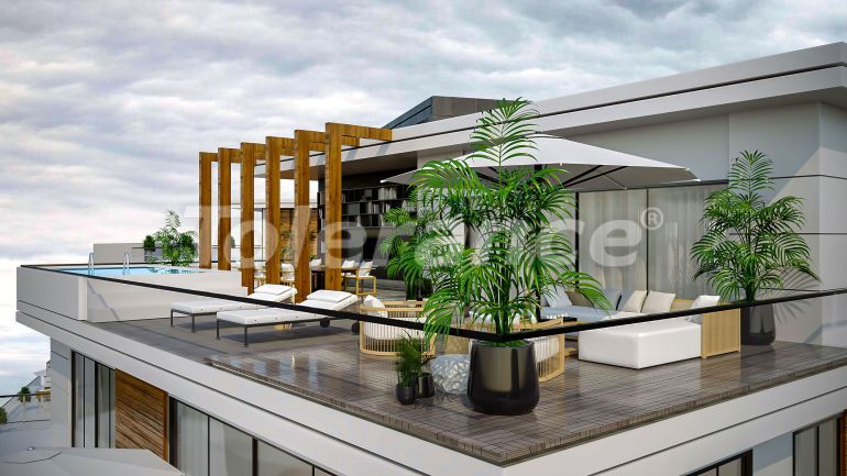 Квартира от застройщика в Бююкчекмедже, Стамбул вид на море с бассейном в рассрочку: купить недвижимость в Турции - 129987