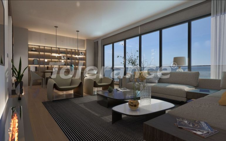 Квартира от застройщика в Бююкчекмедже, Стамбул вид на море с бассейном в рассрочку: купить недвижимость в Турции - 130018