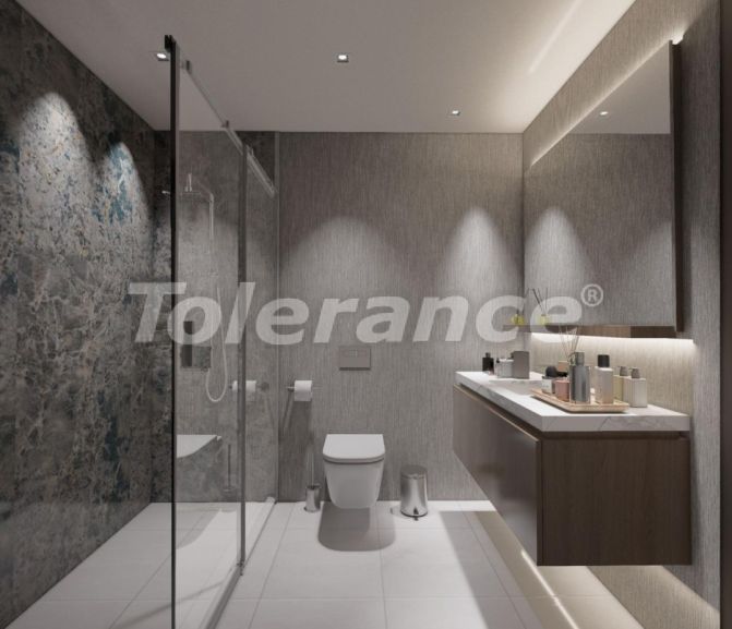 Квартира от застройщика в Бююкчекмедже, Стамбул вид на море с бассейном в рассрочку: купить недвижимость в Турции - 130020