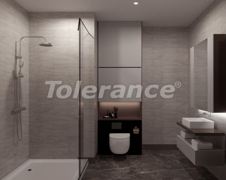 Квартира от застройщика в Бююкчекмедже, Стамбул вид на море с бассейном: купить недвижимость в Турции - 130510