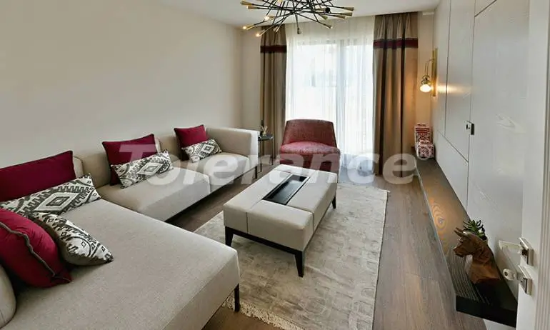 Квартира от застройщика в Бююкчекмедже, Стамбул вид на море с бассейном: купить недвижимость в Турции - 26591