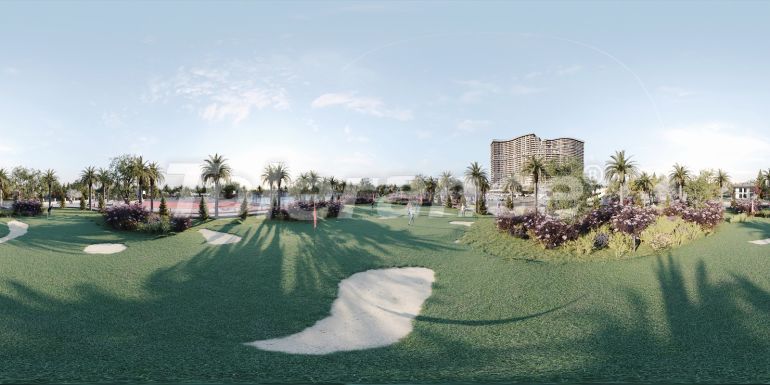 Квартира от застройщика в Бююкчекмедже, Стамбул вид на море с бассейном: купить недвижимость в Турции - 47819