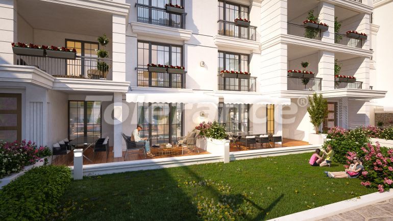 Квартира от застройщика в Бююкчекмедже, Стамбул вид на море: купить недвижимость в Турции - 51066