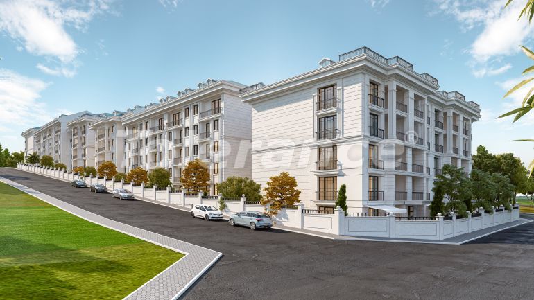 Квартира от застройщика в Бююкчекмедже, Стамбул вид на море: купить недвижимость в Турции - 51078