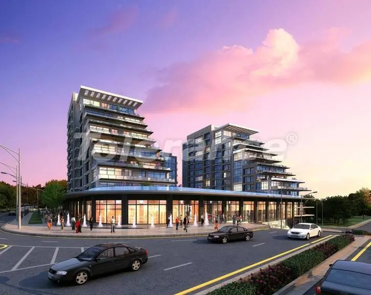 Квартира от застройщика в Бююкчекмедже, Стамбул с бассейном в рассрочку: купить недвижимость в Турции - 273