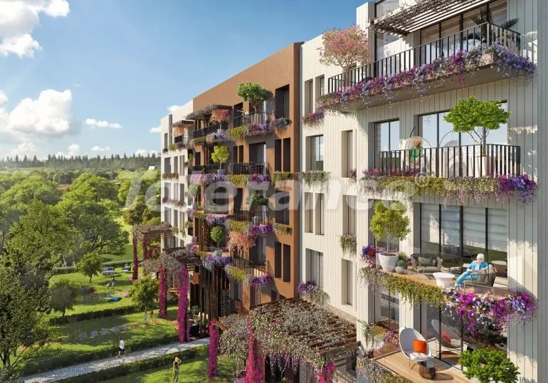 Квартира от застройщика в Чекмекёй, Стамбул с бассейном в рассрочку: купить недвижимость в Турции - 40265