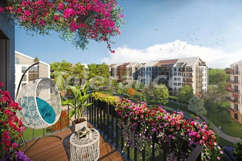 Квартира от застройщика в Чекмекёй, Стамбул с бассейном в рассрочку: купить недвижимость в Турции - 40272