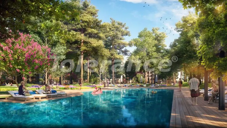 Квартира от застройщика в Чекмекёй, Стамбул с бассейном в рассрочку: купить недвижимость в Турции - 40275