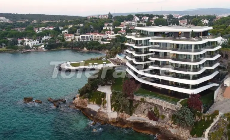 Квартира от застройщика в Чешме, Измир с бассейном: купить недвижимость в Турции - 16457