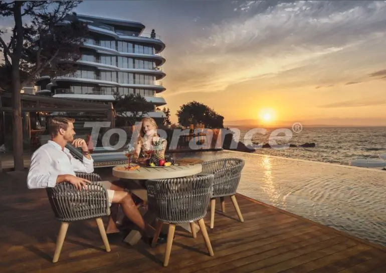 Квартира от застройщика в Чешме, Измир с бассейном: купить недвижимость в Турции - 16462