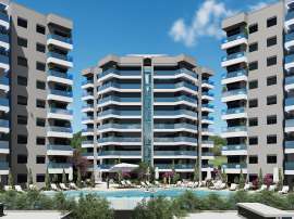 Квартира от застройщика в Чигли, Измир вид на море с бассейном в рассрочку: купить недвижимость в Турции - 101287
