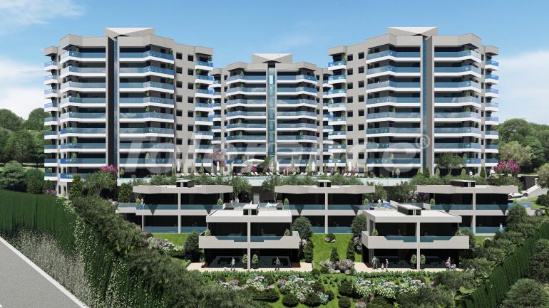 Квартира от застройщика в Чигли, Измир вид на море с бассейном в рассрочку: купить недвижимость в Турции - 101289