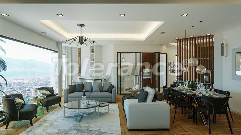 Квартира от застройщика в Чигли, Измир вид на море с бассейном в рассрочку: купить недвижимость в Турции - 101295