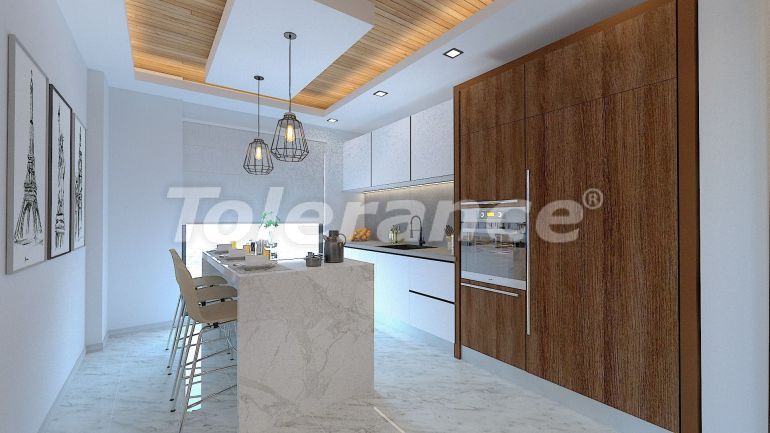 Квартира от застройщика в Чигли, Измир вид на море с бассейном в рассрочку: купить недвижимость в Турции - 101298