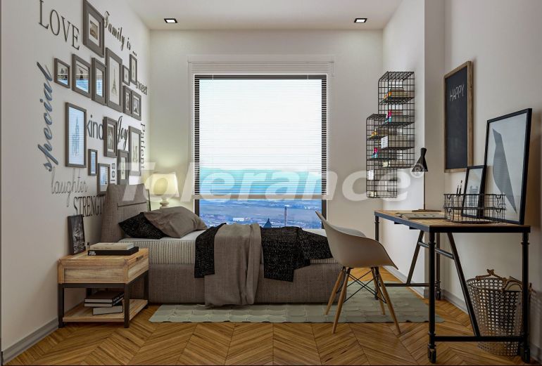 Квартира от застройщика в Чигли, Измир вид на море с бассейном в рассрочку: купить недвижимость в Турции - 101303